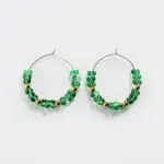 Beaded double necklace