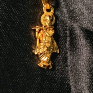 2K Gold-Plated Religious Pendant with Chain