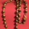 gold-plated rudraksha mala