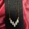 Double-Layer Mangalsutra with American Diamonds