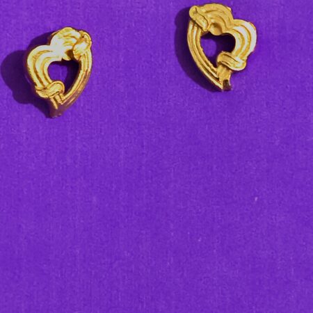 Gold-Plated Heart Knot Earrings – 2025’s Most Elegant Pair