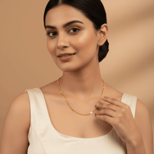 gold-plated chain