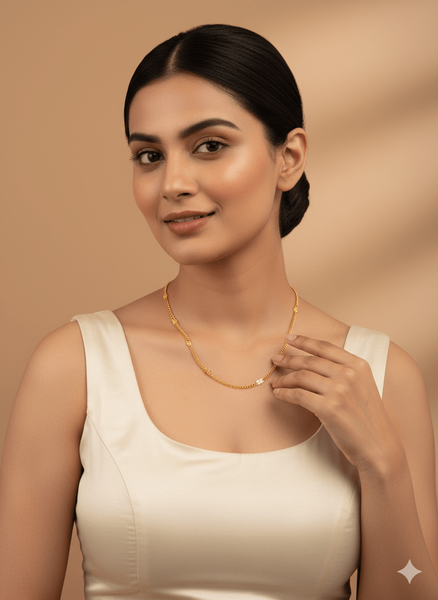 gold-plated chain