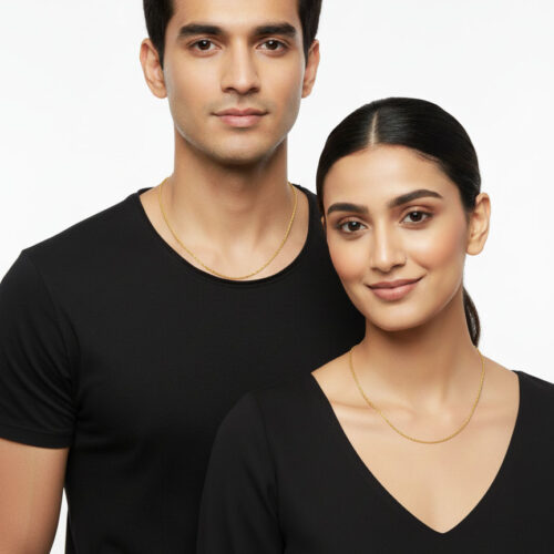 Unisex Gold-Plated Chain