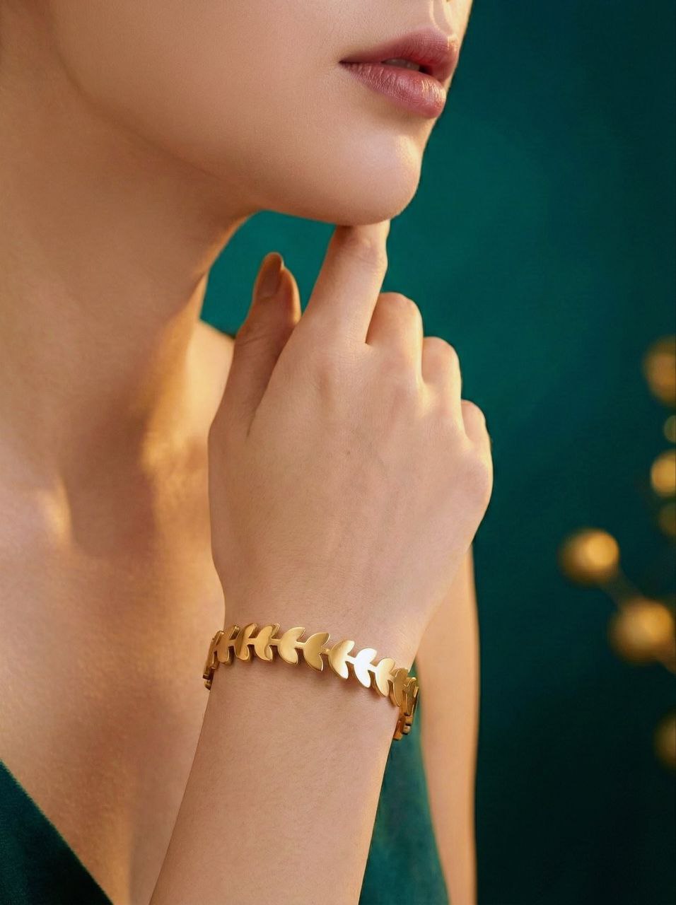 anti-tarnish gold bracelet